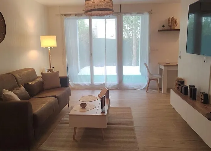 アパート T2 Balneotherapie, Jardin, Parking, Tram, Boulodrome